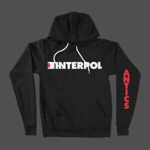 INTERPOL Antics Hoodie NWOT